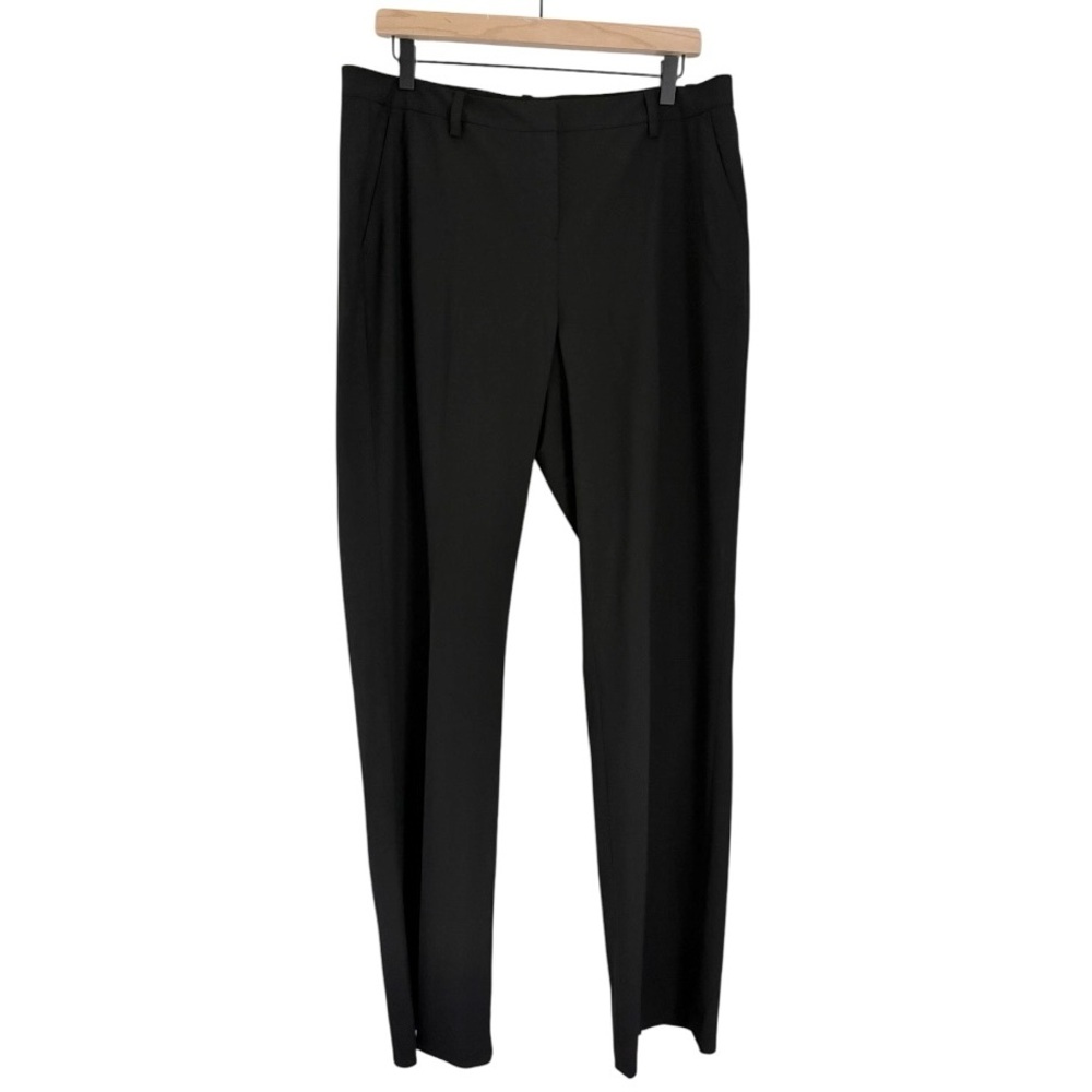 NWT Halogen‎ Taylor Fit Curvy Fit Dress Pants in Black Women’s Size 14